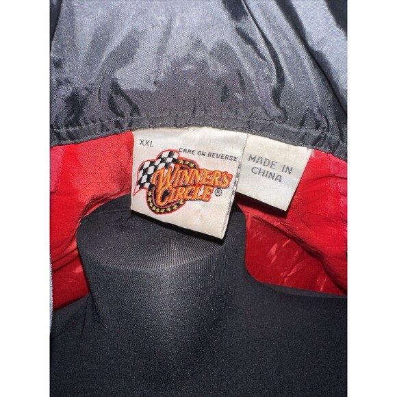 Vintage Y2K Winner’s Circle NASCAR Dale Earnhardt Jr Windbreaker Jacket XXL - Picture 10 of 13